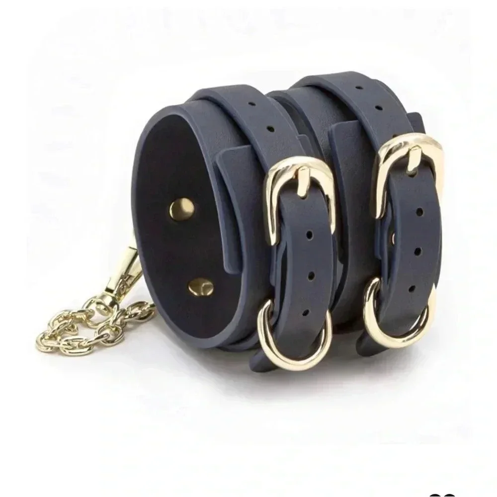 Bondage Couture Ankle Cuffs - Picture 2 of 2